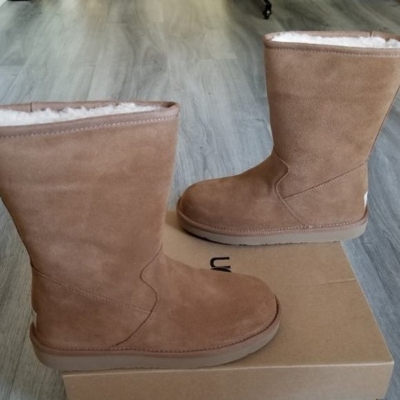 UGG Celvin Chestnut Winter Boots Women's 8 - Picture 4 of 6